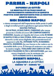 esodo azzurro a parma appello anti disordini di curva a e b rispettiamo civiltà ci sono avvoltoi da Anteprima24.it esodo azzurro a parma appello anti disordini di curva a e b rispettiamo civiltà ci sono avvoltoi