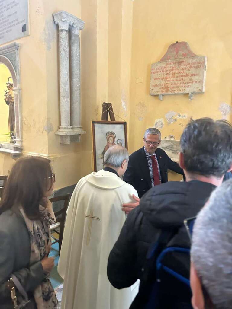 chiesa sant anna raid nella notte refurtiva ritrovata e riconsegnata