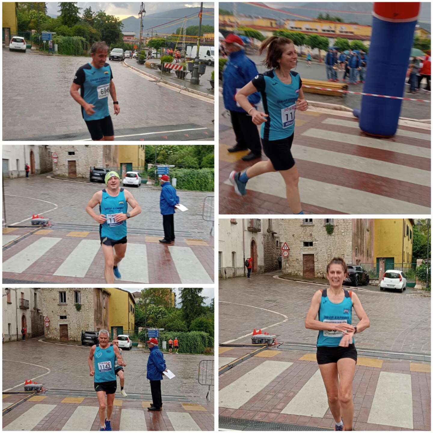 Castelpoto, corsa tra pioggia e sorrisi: gli atleti della Sannio Runners conquistano con forza e simpatia