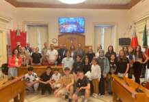 Delegazioni di scuole lituana, polacca e turca accolte dal sindaco Mastella a Palazzo Mosti