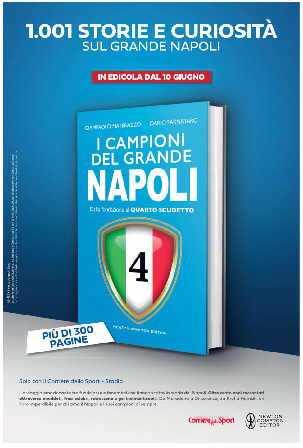 da oggi in edicola i campioni del grande napoli 8211 edizione 2025
