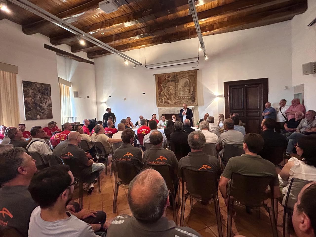 VIDEO Vertenza Arcelor Mittal: i primi 100 giorni e nuovi spiragli VIDEO Vertenza Arcelor Mittal: i primi 100 giorni e nuovi spiragli