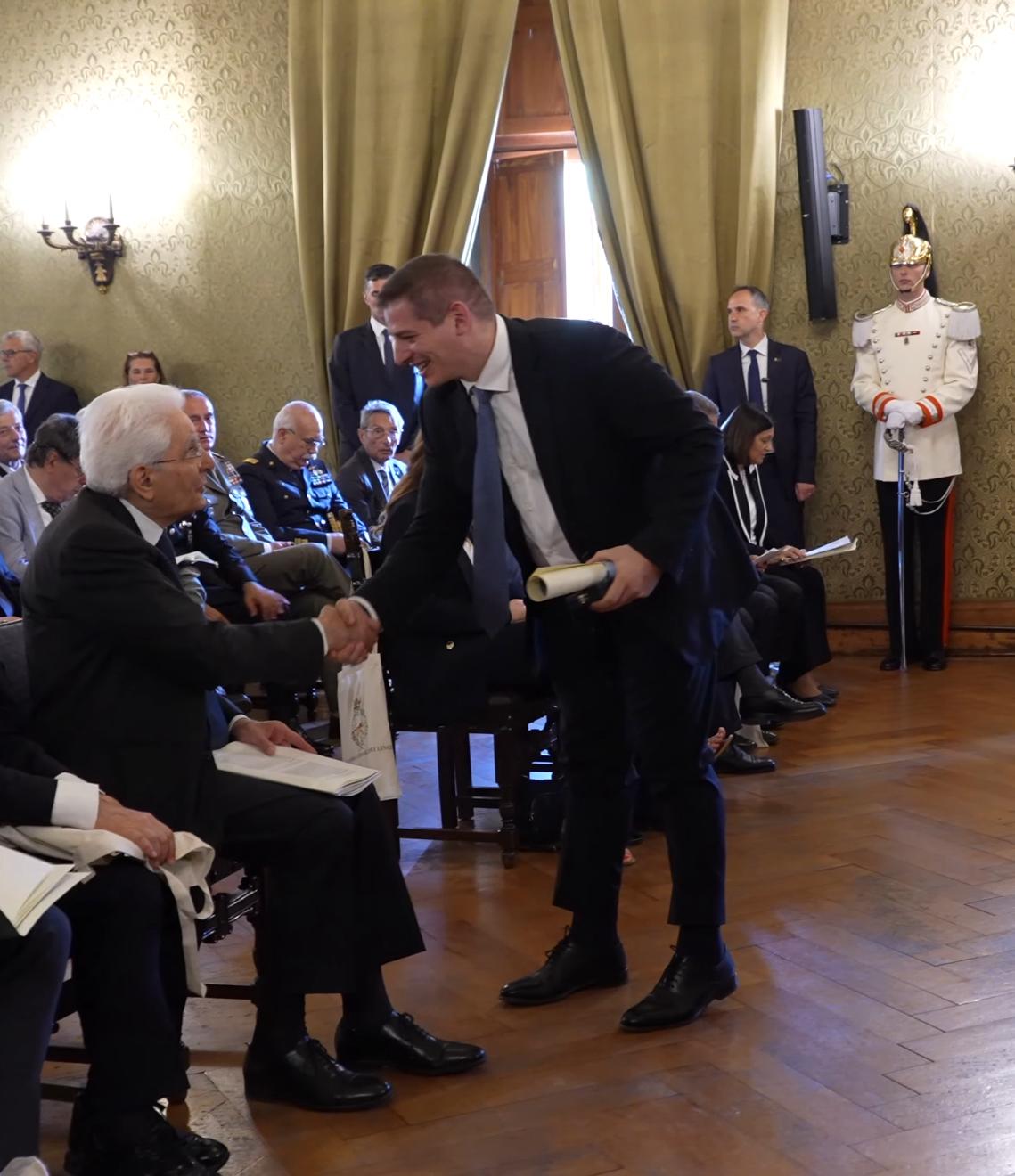 Il Ricercatore Campano Emanuele Andreano premiato dall’Accademia dei Lincei Il Ricercatore Campano Emanuele Andreano premiato dall’Accademia dei Lincei