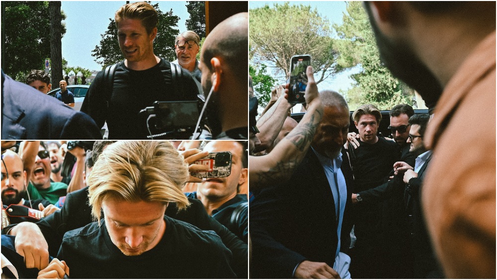 sono qui de bruyne inizia l8217avventura al napoli la citt224 gi224 lo ama