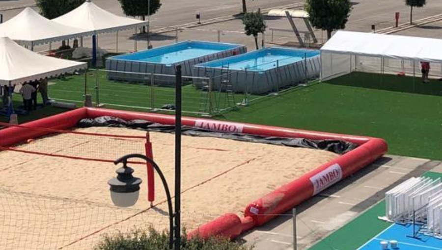 Camorra, un villaggio sportivo nel più grande bene confiscato Camorra, un villaggio sportivo nel più grande bene confiscato