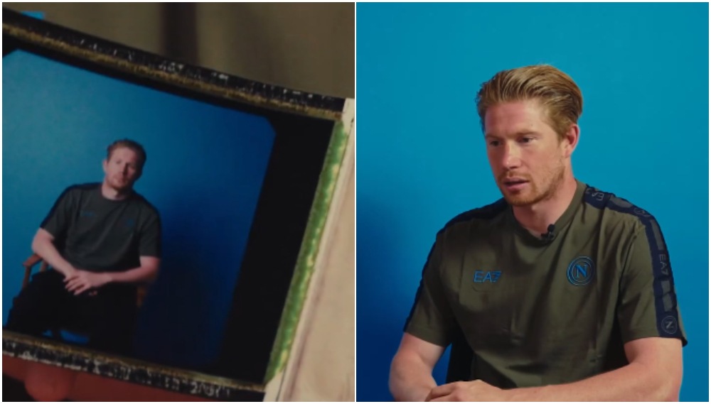 video de bruyne si presenta cari tifosi sono qua per vincere forza napoli