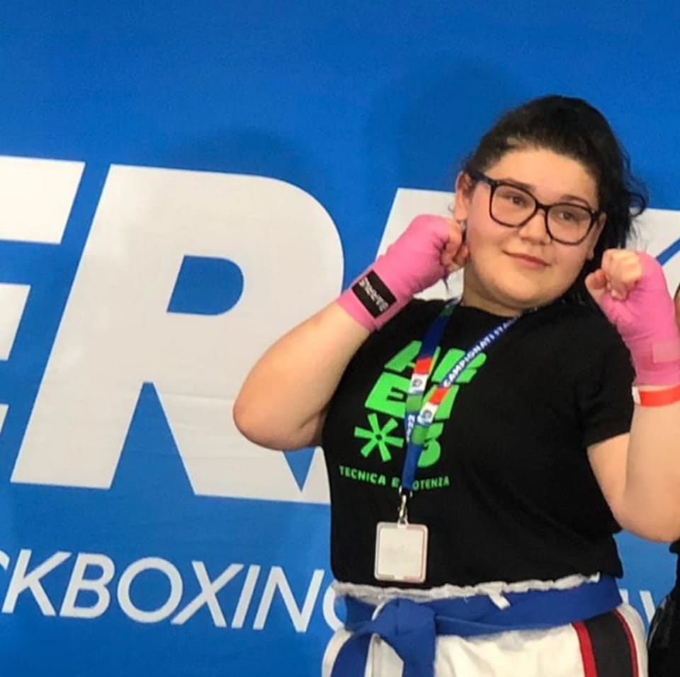 Orgoglio irpino, Oxangela Lepore vicecampionessa nazionale kickboxing Orgoglio irpino, Oxangela Lepore vicecampionessa nazionale kickboxing
