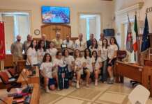 Promozione in Serie B, ricevute in Comune le ragazze della Cestistica Benevento