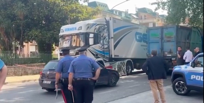 la tragica scomparsa di grazia incastrata tra le ruote del tir
