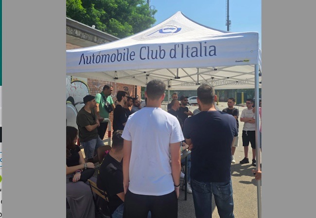 guida sicura a lezione da automobile club avellino