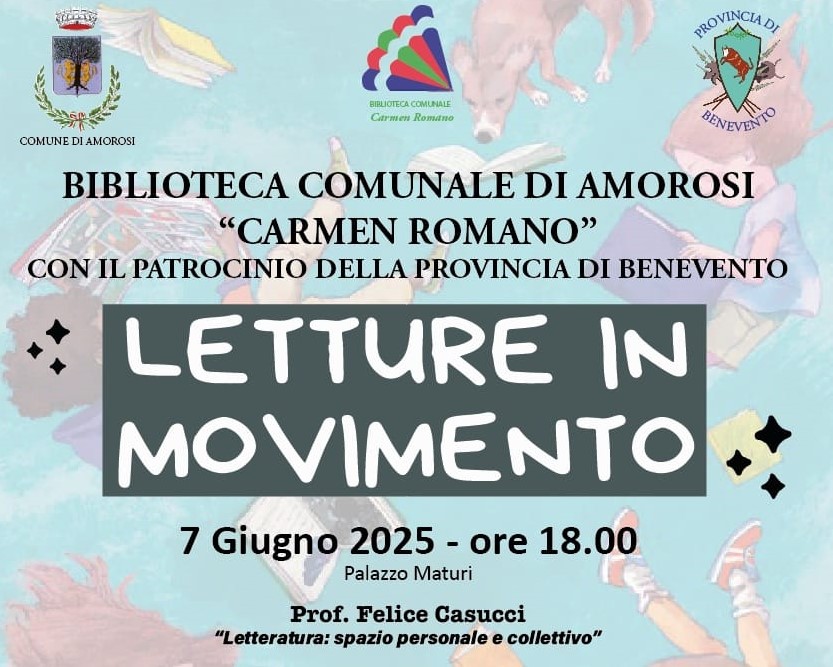 biblioteca comunale di amorosi terzo incontro del ciclo letture in movimento