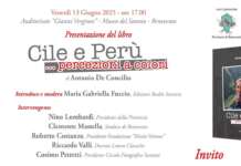 “Cile e Perù… percezioni a colori”, venerdi 13 giugno la presentazione del libro di De Concilio
