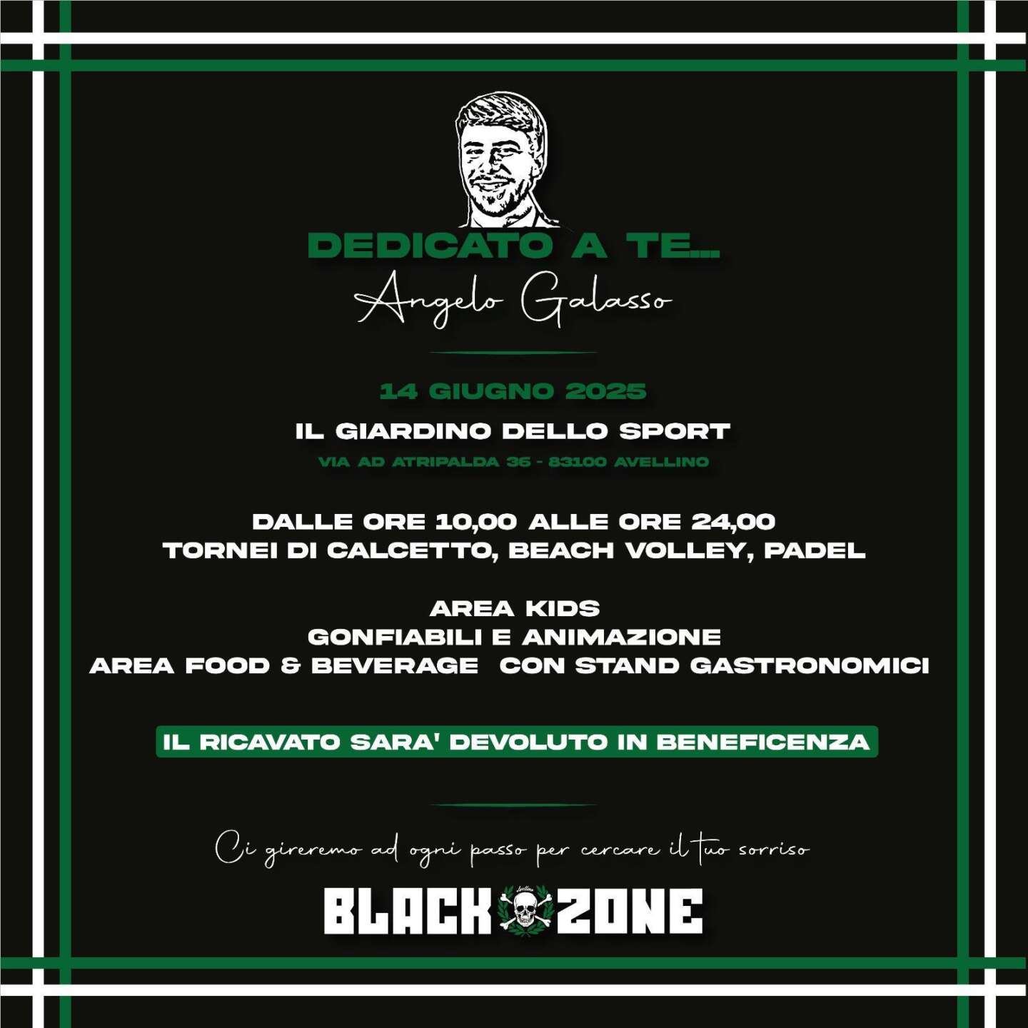 “Dedicato a te”, lo sport si fa memoria: evento in ricordo di Angelo Galasso “Dedicato a te”, lo sport si fa memoria: evento in ricordo di Angelo Galasso
