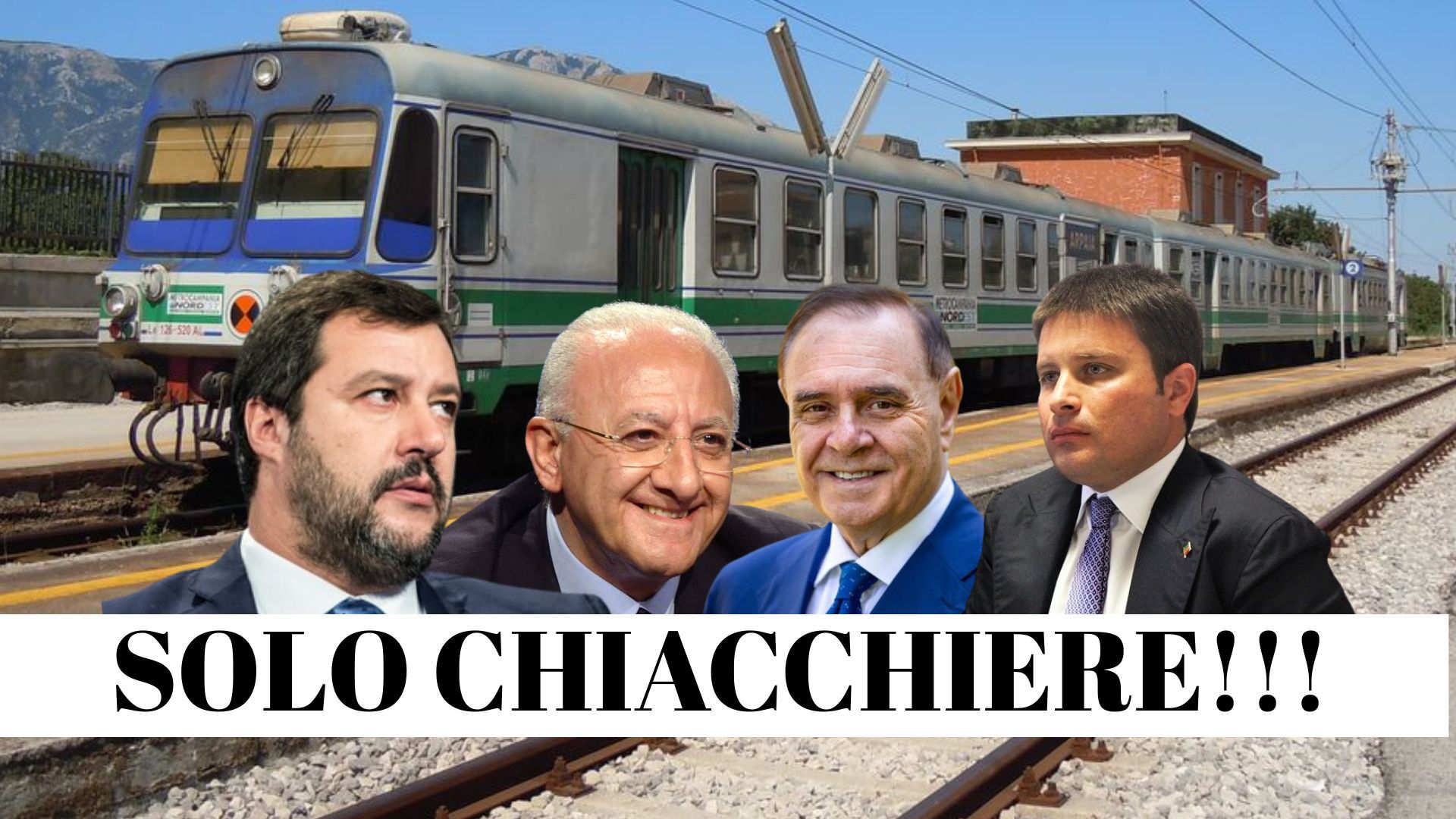 PT.1/ Ferrovia Benevento Napoli: dieci anni di sole chiacchiere PT.1/ Ferrovia Benevento Napoli: dieci anni di sole chiacchiere