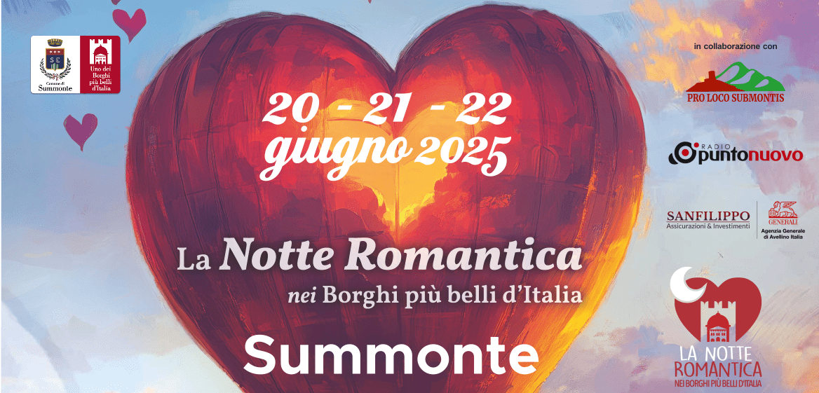 Summonte, uno dei Borghi più Belli d’Italia, si prepara alla Notte Romantica Summonte, uno dei Borghi più Belli d’Italia, si prepara alla Notte Romantica