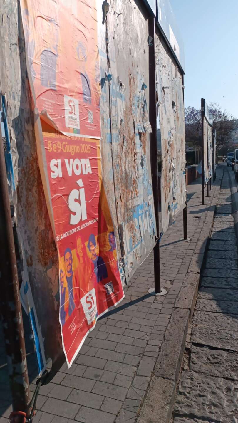 Referendum, Muscarà: “Dove sono finiti i manifesti?” Referendum, Muscarà: “Dove sono finiti i manifesti?”