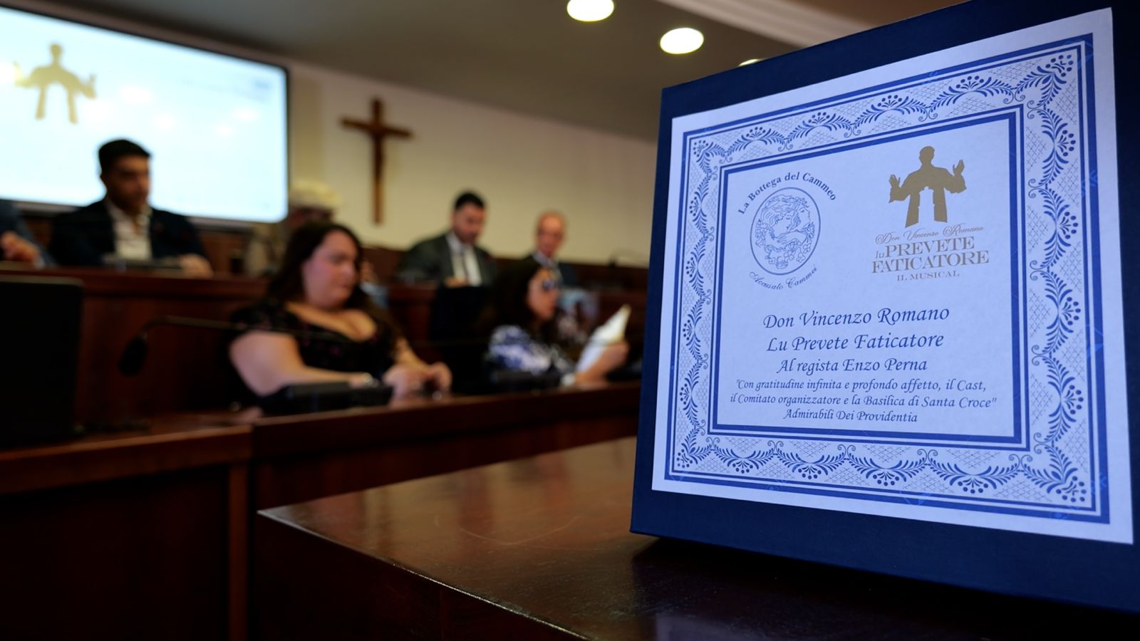 ‘Don Vincenzo Romano, lu prevete faticatore’, a Roma debutta il musical dedicato al parroco Santo ‘Don Vincenzo Romano, lu prevete faticatore’, a Roma debutta il musical dedicato al parroco Santo