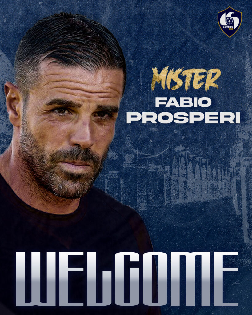cavese fabio prosperi 232 il nuovo allenatore