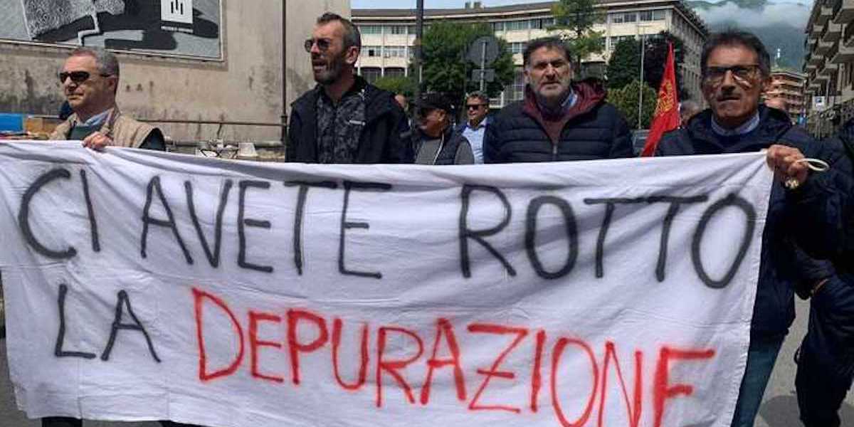 Depurazione in Irpinia: due fallimenti, zero responsabili Depurazione in Irpinia: due fallimenti, zero responsabili