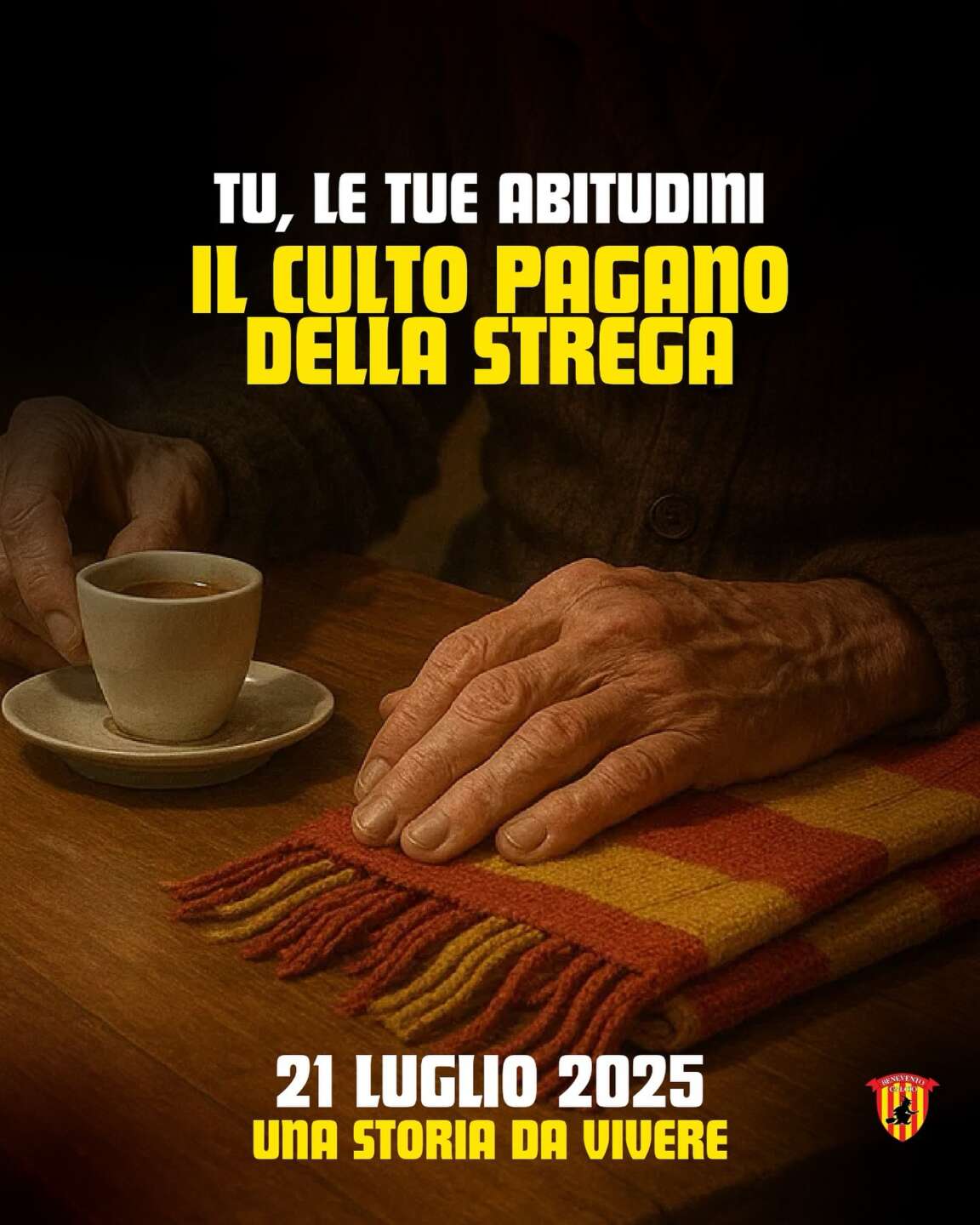Benevento, post criptico sui social: 21 luglio, una storia da vivere Benevento, post criptico sui social: 21 luglio, una storia da vivere