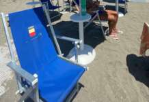 Napoli, scomparse sdraio dalla spiaggia Rotonda Diaz