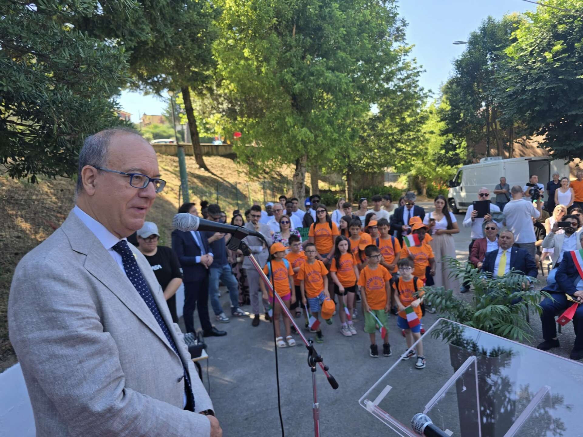 FOTO/ Il Ministro Valditara: “Stiamo ricostruendo il sistema scuola”