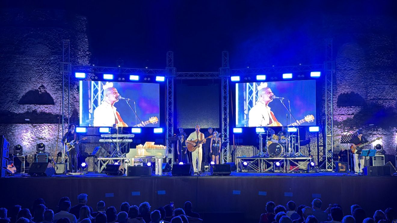 video battisti legend serata indimenticabile al teatro romano con pambianchi e lavezzi