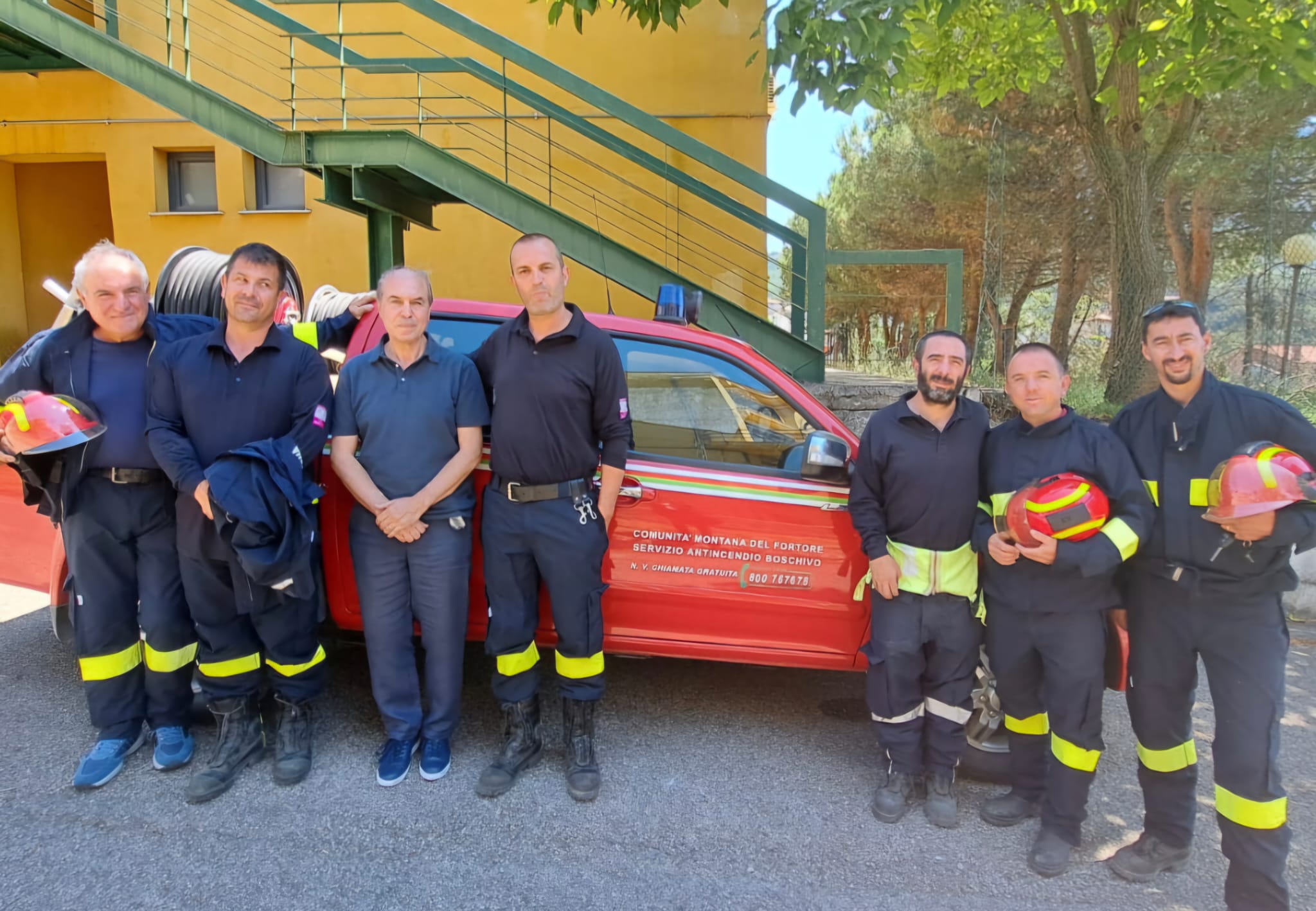 Comunità Montana del Fortore, attivato il servizio anti incendi boschivi Comunità Montana del Fortore, attivato il servizio anti incendi boschivi
