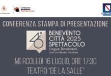 Festival “Benevento Città Spettacolo”: il 16 luglio la conferenza stampa di presentazione