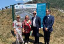 Castel San Giorgio, il sottosegretario all’Agricoltura Luigi D’Eramo in visita alla vasca Valesana