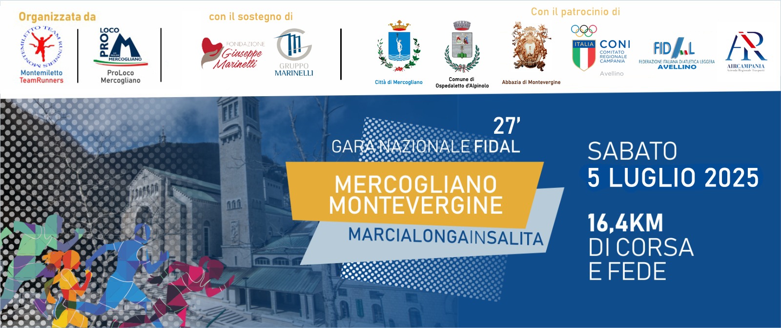 Torna la Marcialonga Mercogliano Montevergine: attesi oltre 800 atleti