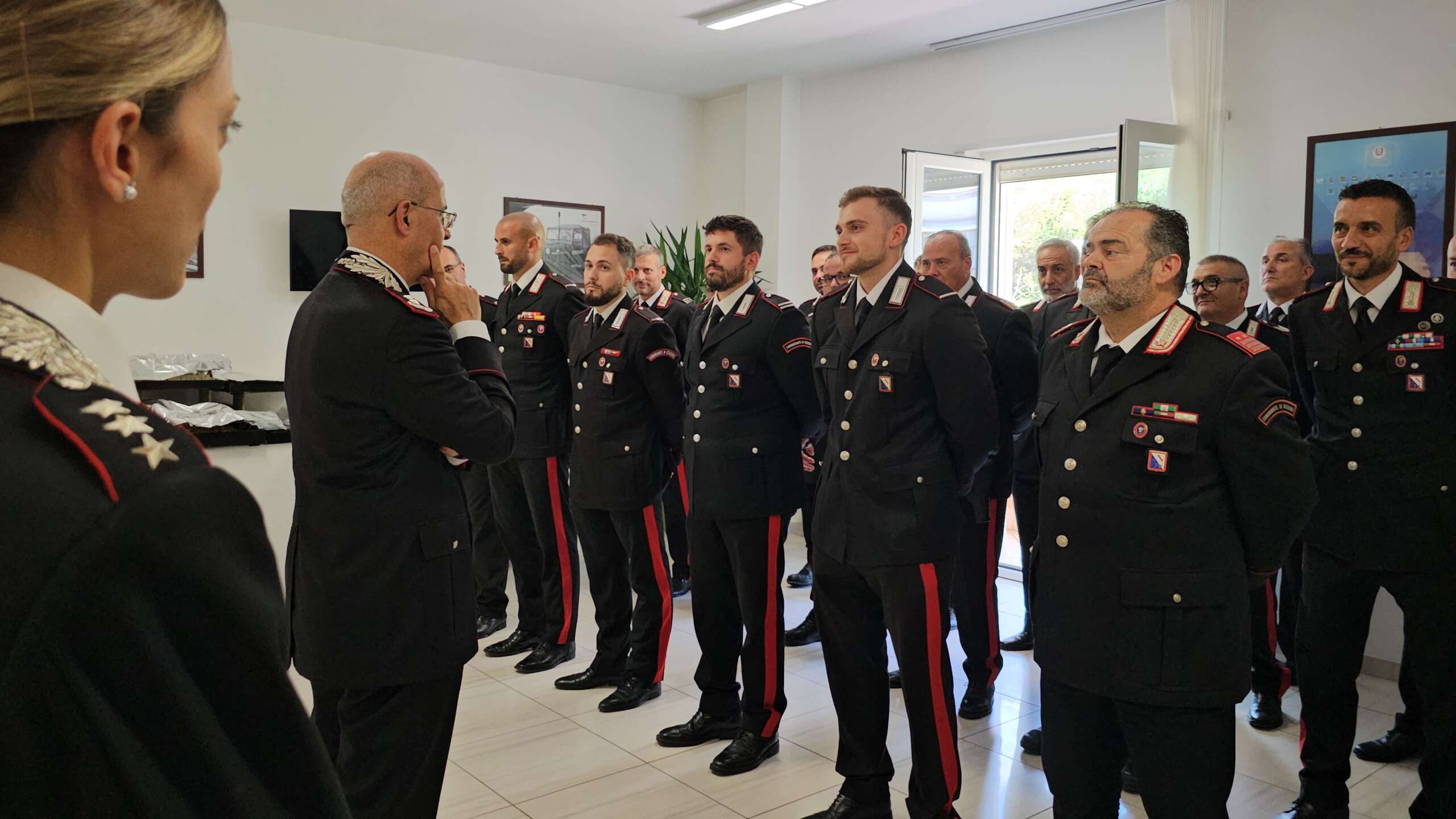 Il Generale La Gala in visita alla Compagnia Carabinieri di Ariano Irpino Il Generale La Gala in visita alla Compagnia Carabinieri di Ariano Irpino