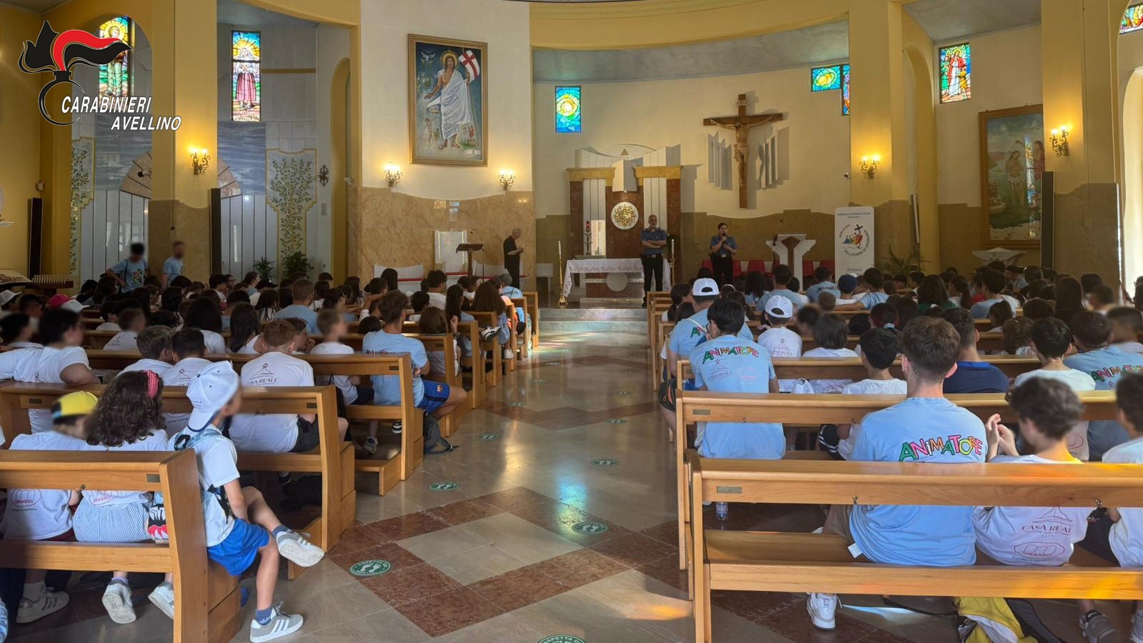 Carabinieri incontrano 250 ragazzi dell’Oratorio Estivo: focus su truffe, bullismo e rischi della rete Carabinieri incontrano 250 ragazzi dell’Oratorio Estivo: focus su truffe, bullismo e rischi della rete
