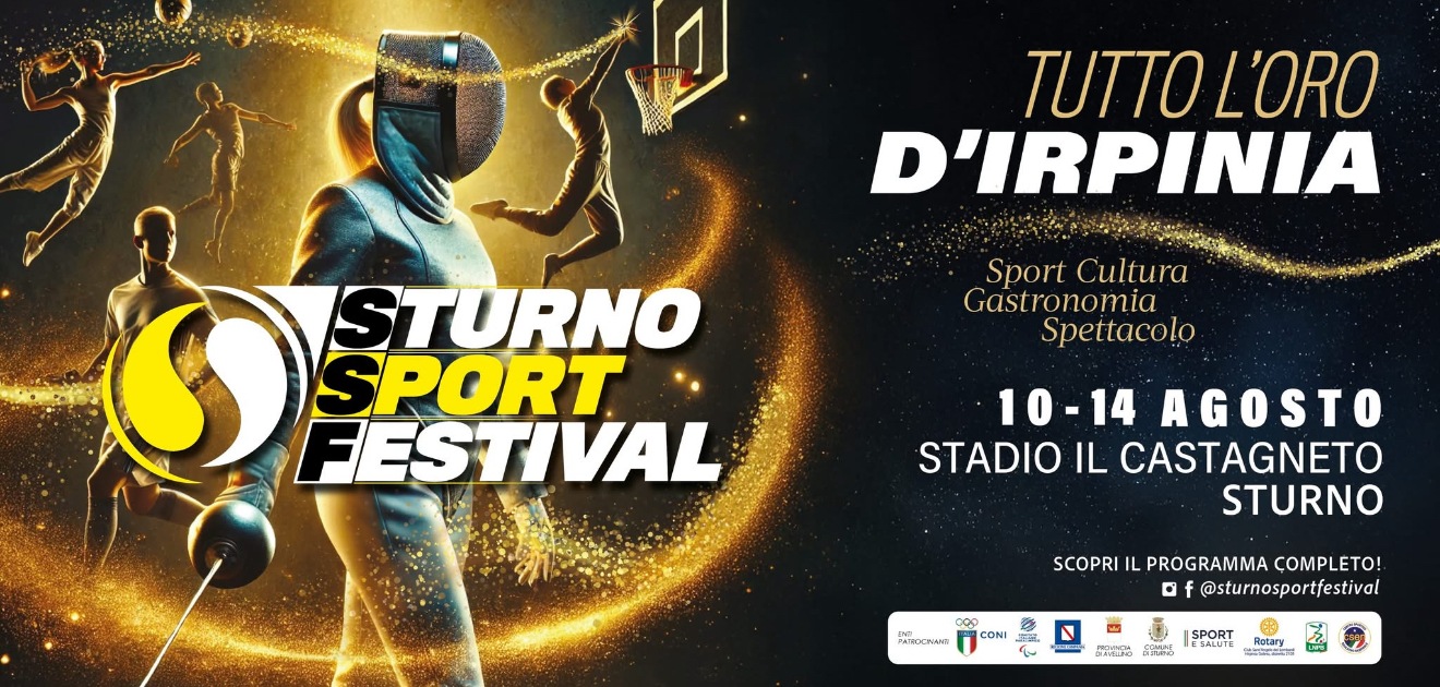 Torna lo Sturno Sport Festival: cinque giorni tra sport, musica ed emozioni Torna lo Sturno Sport Festival: cinque giorni tra sport, musica ed emozioni
