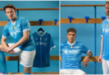 Il Napoli ha svelato le nuove maglie 2025/26