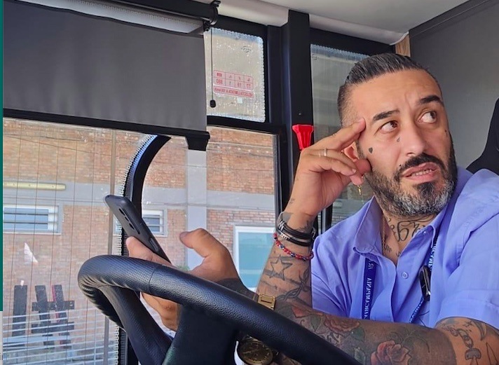 aggressione ad una donna poi ad autista air denunciato 45enne
