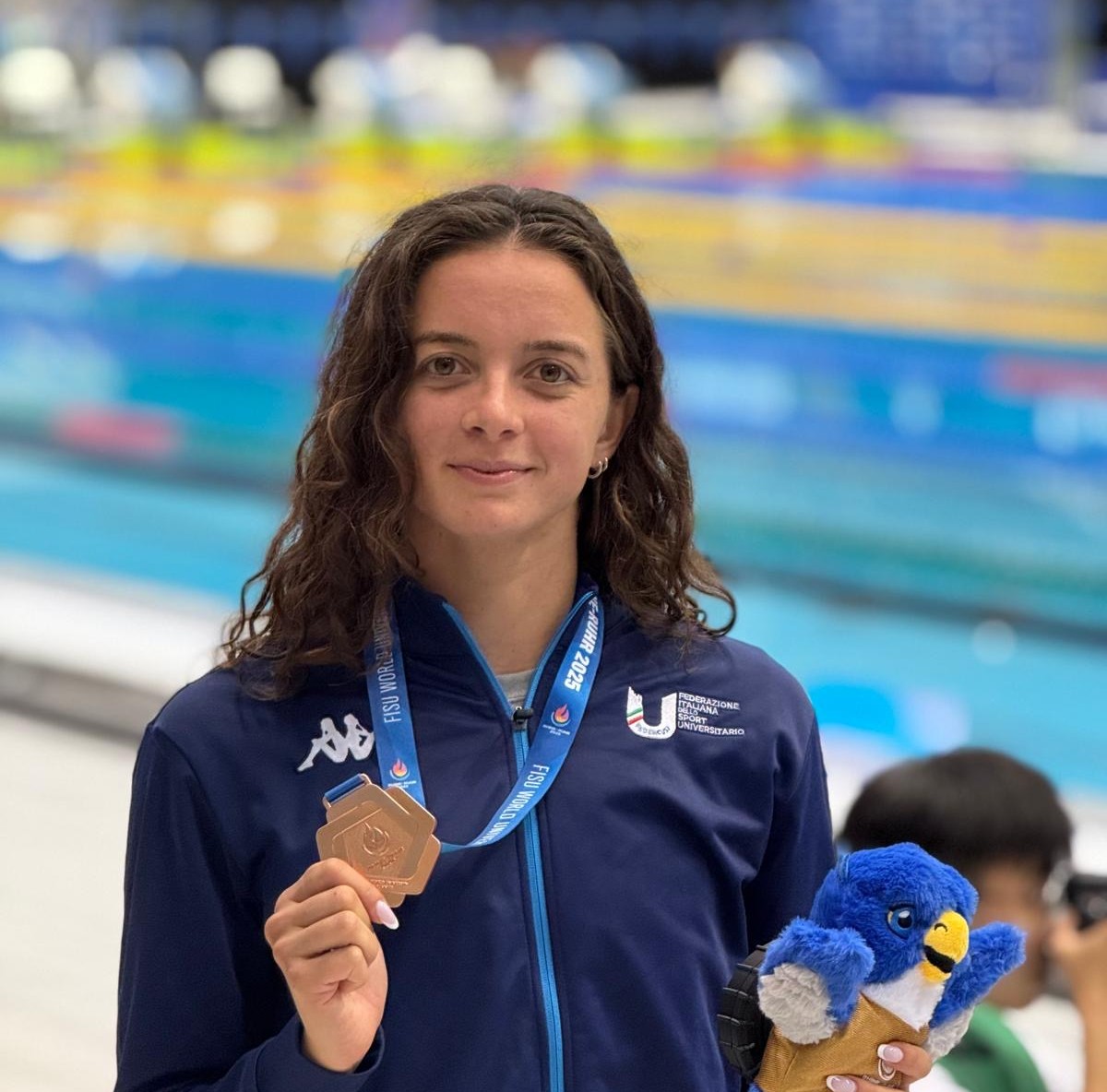 universiadi scotto di carlo terza medaglia di bronzo per la nuotatrice di bacoli