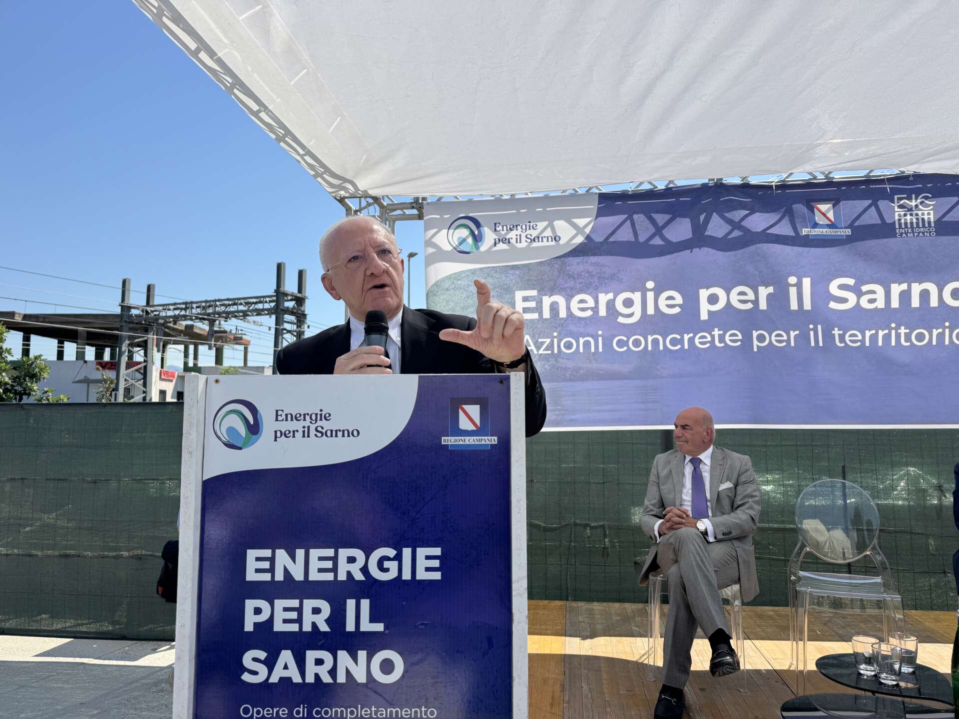 VIDEO/ Scafati, De Luca avvia il collettore e… i controlli VIDEO/ Scafati, De Luca avvia il collettore e… i controlli