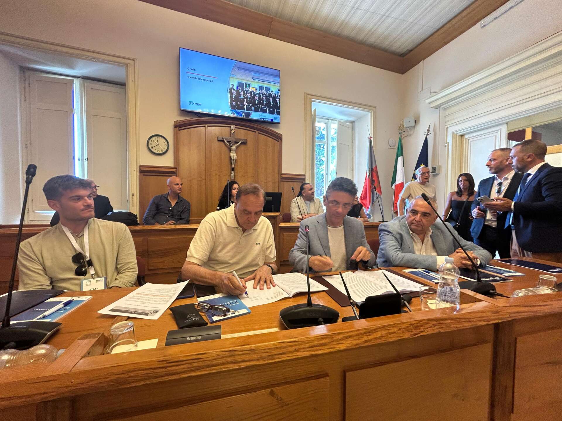 its ict campus comune e fondazione its firmano l8217accordo di collaborazione per la concessione della sede