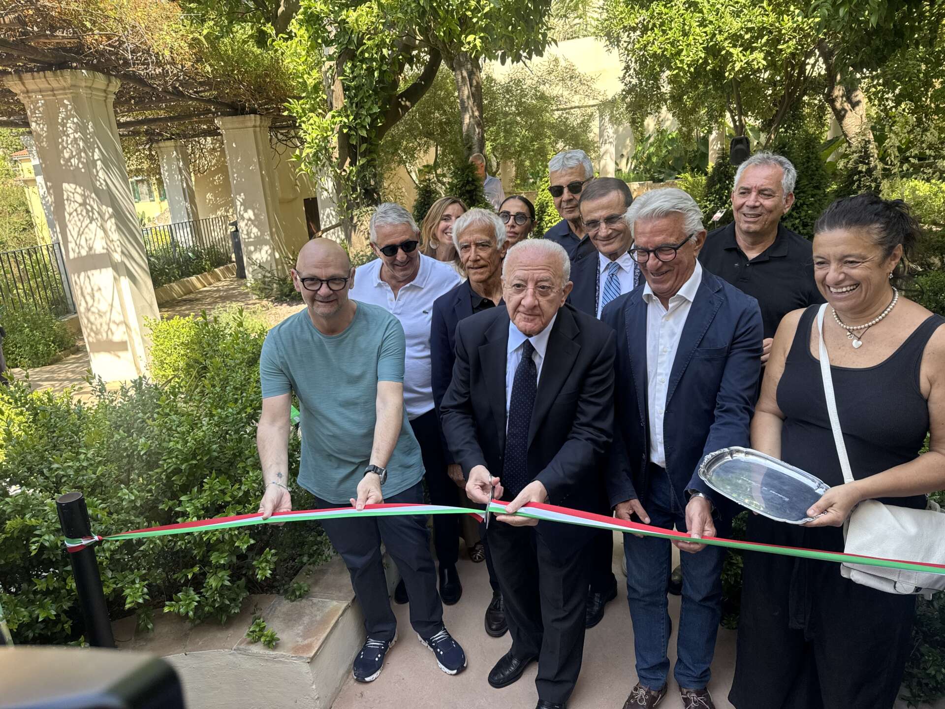 Salerno, riaprono i giardini della Minerva: ecco le novità Salerno, riaprono i giardini della Minerva: ecco le novità