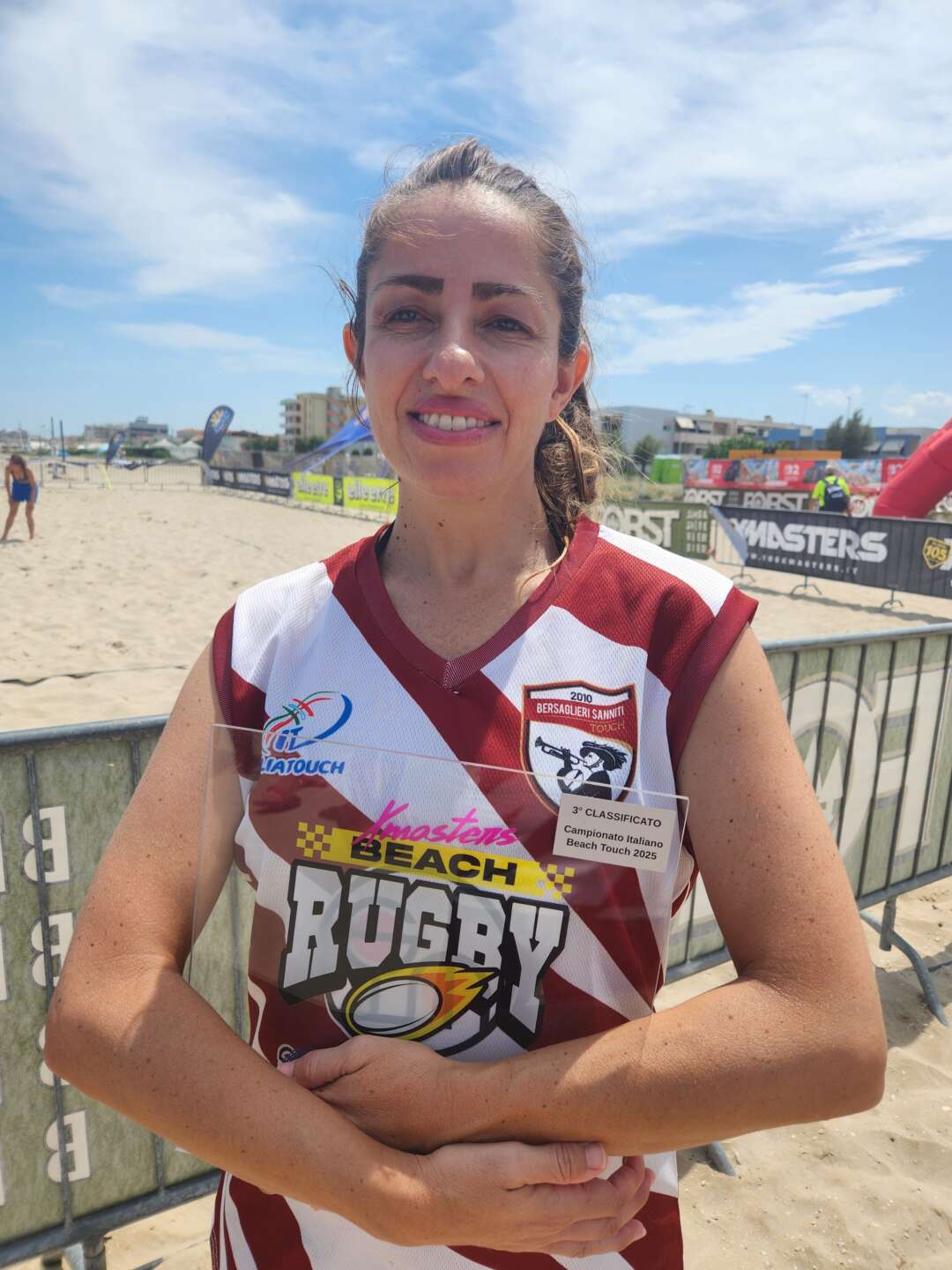 I Bersaglieri Sanniti Touch conquistano il terzo posto all’XMaster di beach touch a Senigallia