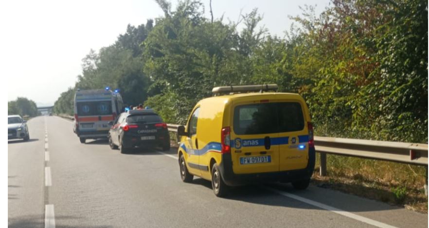 dramma sulla telese caianello ciclista perde la vita probabile un malore