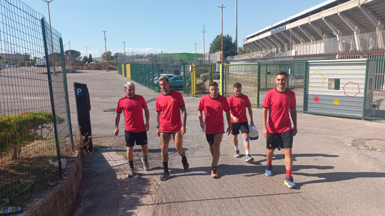 FOTO/ Primo allenamento in giallorosso per Maita FOTO/ Primo allenamento in giallorosso per Maita
