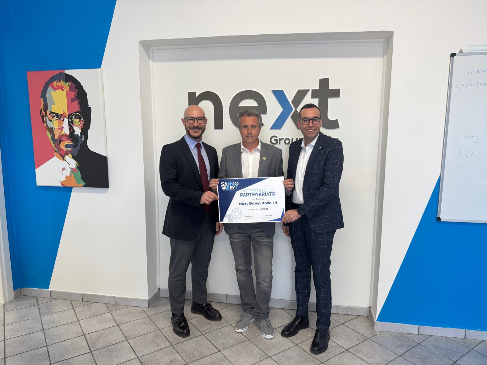 Next Group Italia entra nella rete Sannio Valley per promuovere l’innovazione digitale nel territorio