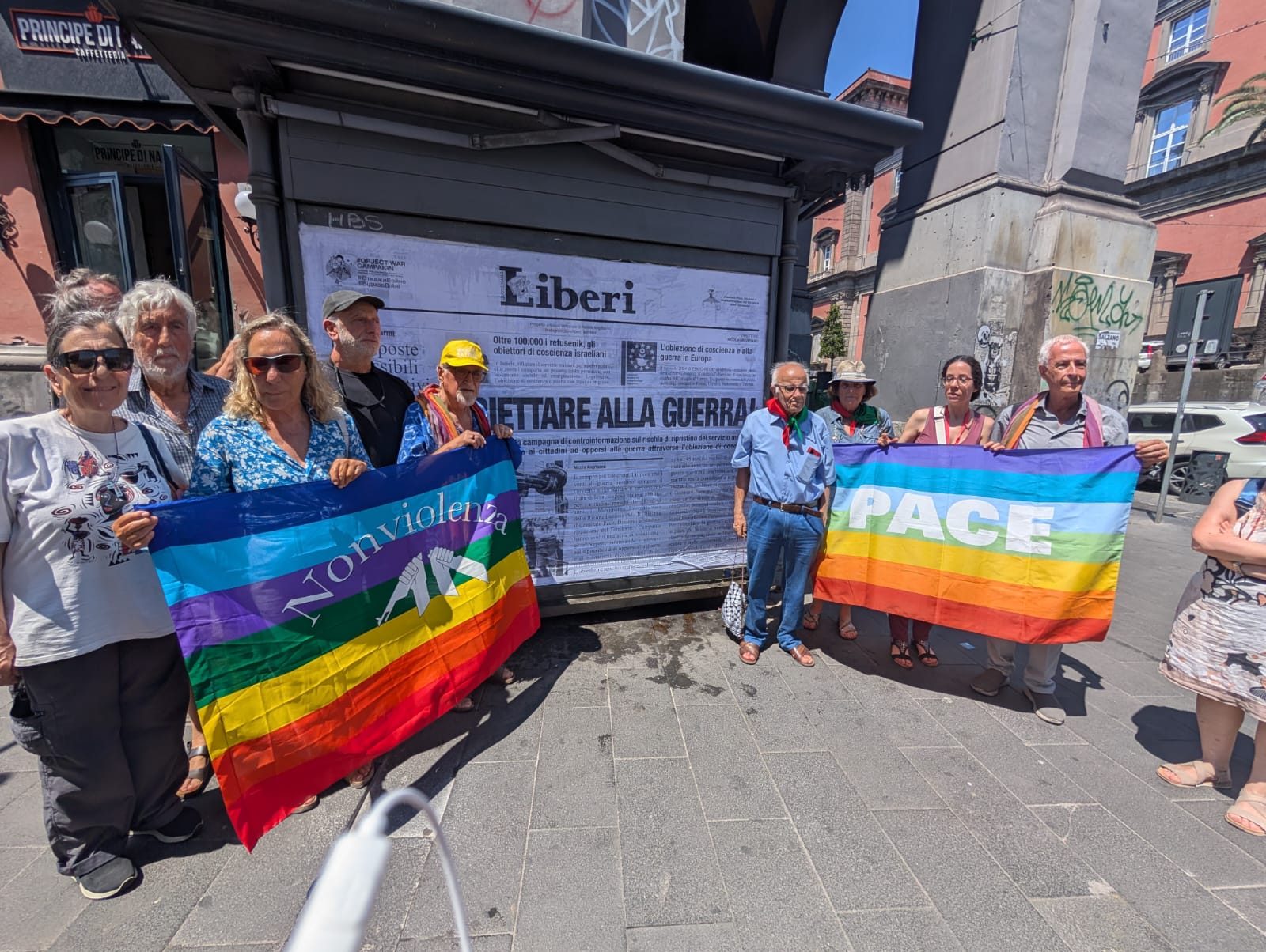 VIDEO/ Obiezione coscienza, a Napoli partita campagna di pacifisti e Zanotelli: “Servizio militare può ...