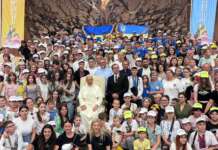 Da Postiglione a Roma, l’incontro dei bambini ucraini con Papa Leone XIV