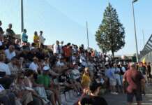 FOTOGALLERY/ Spalti gremiti all’Imbriani per il debutto della Strega: clima positivo in campo