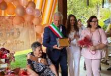 Beltiglio di Ceppaloni festeggia i 100 anni della signora Assunta Verdino