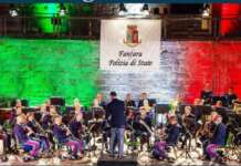 La Fanfara della Polizia di Stato a Pesco Sannita