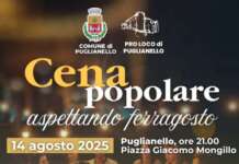 Puglianello, cresce l’attesa per la “Cena Popolare aspettando Ferragosto”